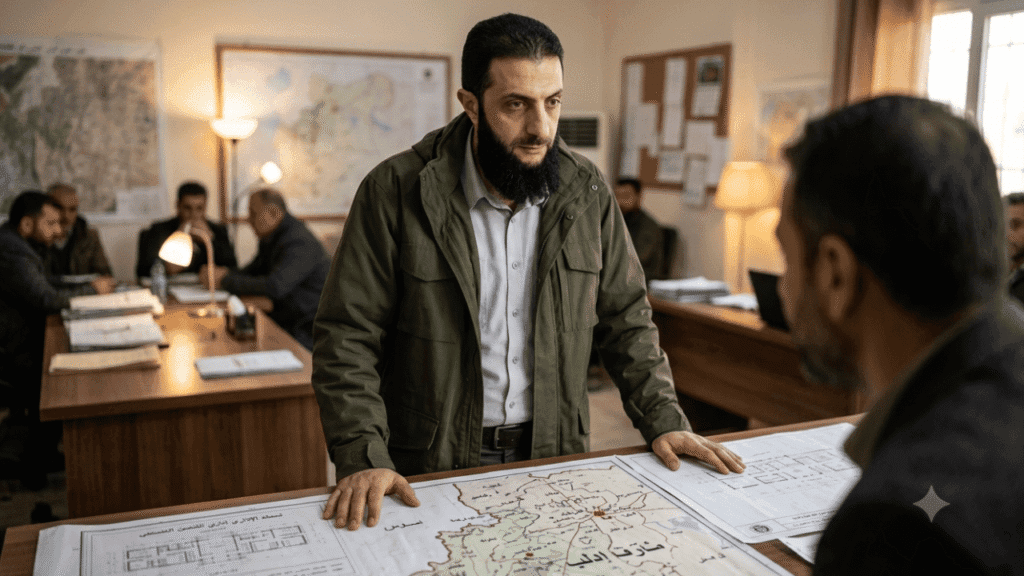 رحلة أحمد الشرع من الثورة الى بناء الدولة السورية الحديثة