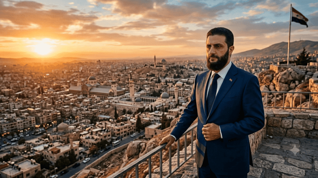 رحلة أحمد الشرع من الثورة الى بناء الدولة السورية الحديثة