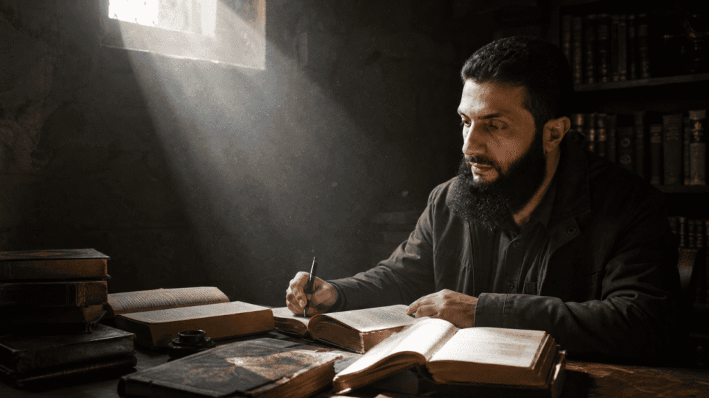 رحلة أحمد الشرع من الثورة الى بناء الدولة السورية الحديثة