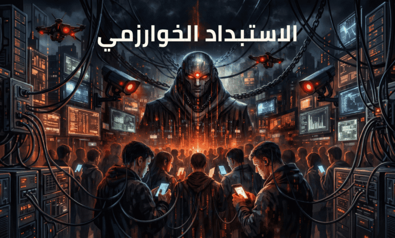 تصميم فكري يجسد التحرر من الاستبداد الخوارزمي والرأسمالية الرقابية وبناء السيادة الرقمية والوعي المقاصدي.