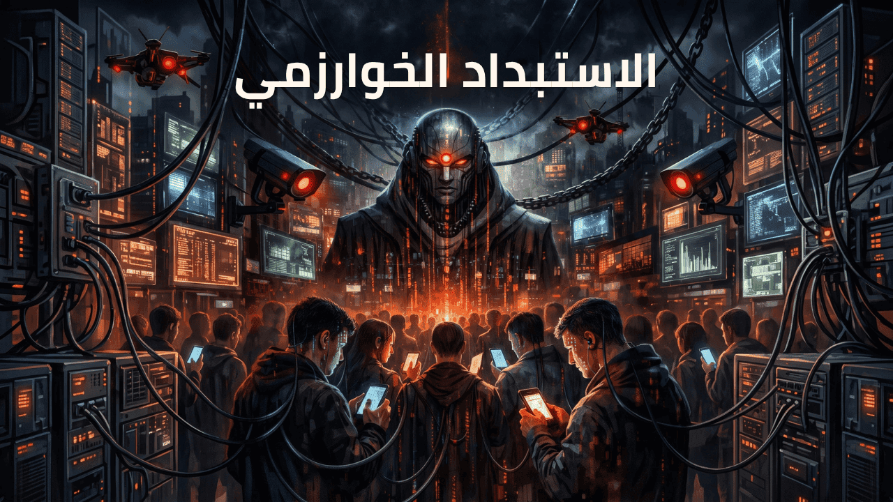 تصميم فكري يجسد التحرر من الاستبداد الخوارزمي والرأسمالية الرقابية وبناء السيادة الرقمية والوعي المقاصدي.